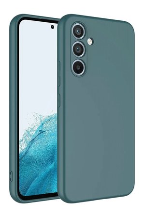Uray store Samsung Galaxy A16 5G Kılıf First Silikon - Koyu Yeşil