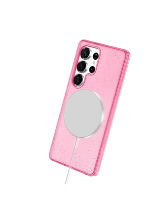 Joko Samsung Galaxy S23 Ultra Kılıf Star Magsafe Kapak - Pembe