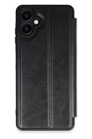 Uray store Samsung Galaxy A06 Kılıf Flip Cover - Siyah
