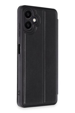 Uray store Samsung Galaxy A06 Kılıf Flip Cover - Siyah