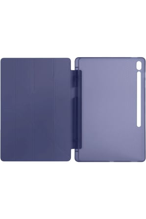 Uray store Apple iPad Pro 11 (2024) Kılıf Kalemlikli Hugo Tablet Kılıfı - Lacivert