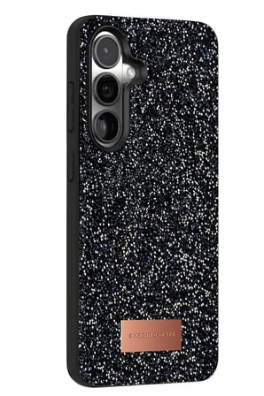 Onegif Samsung Galaxy S24 FE Bright Simli Kapak - Siyah