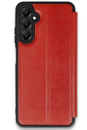 Uray store Samsung Galaxy A16 5G Kılıf Flip Cover - Kırmızı