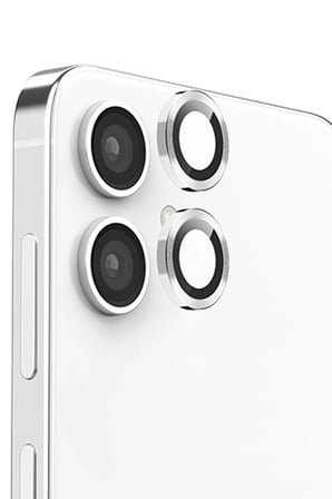 Uray store Samsung Galaxy A06 Raze Metal Kamera Lens - Gümüş