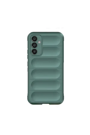 Uray store Samsung Galaxy A16 5G Kılıf Optimum Silikon - Koyu Yeşil