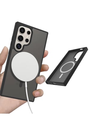 Joko Samsung Galaxy S25 Ultra Jota Magsafe Kapak - Koyu Yeşil