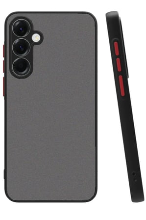 Uray store Samsung Galaxy S25 Kılıf Montreal Silikon Kapak - Siyah