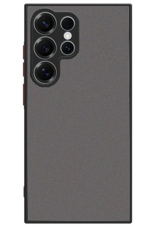 Uray store Samsung Galaxy S25 Ultra Kılıf Montreal Silikon Kapak - Siyah