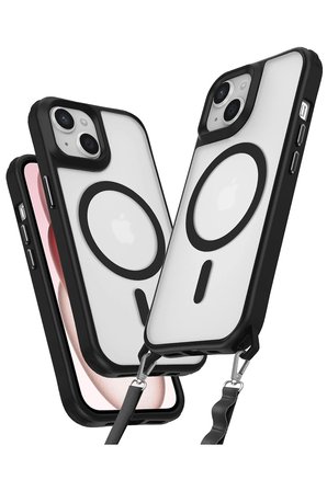 Uray store Apple iPhone 15 Kılıf Enka Magsafe Silikon Kılıf - Siyah