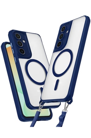 Uray store Samsung Galaxy S25 Kılıf Enka Magsafe Silikon Kılıf - Lacivert