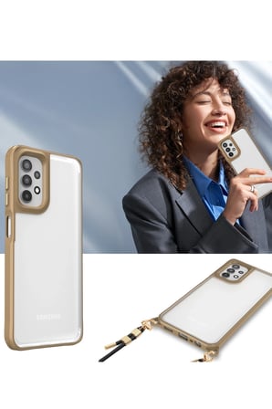 Uray store Samsung Galaxy A52 Kılıf Penta Silikon Kılıf - Titan Gri