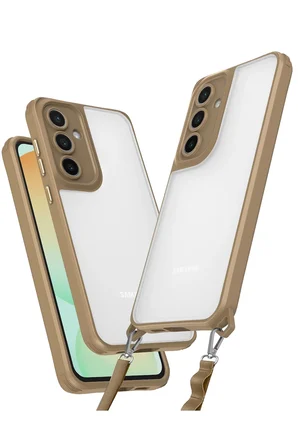 Uray store Samsung Galaxy A15 4G Kılıf Penta Silikon Kılıf - Çöl Titanyum