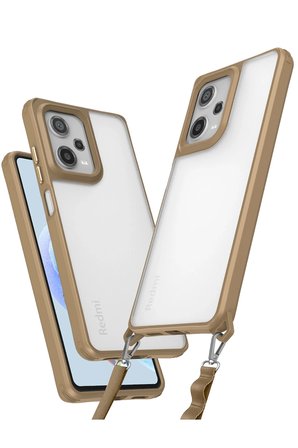 Uray store Xiaomi Redmi Note 12 Pro 5G Kılıf Penta Silikon Kılıf - Çöl Titanyum