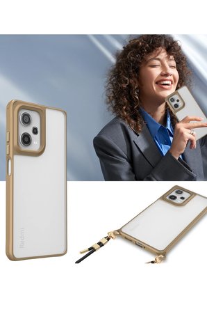 Uray store Xiaomi Redmi Note 12 Pro 5G Kılıf Penta Silikon Kılıf - Çöl Titanyum