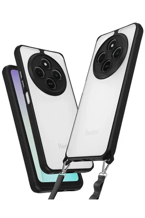 Uray store Xiaomi Redmi 14C Kılıf Penta Silikon Kılıf - Siyah