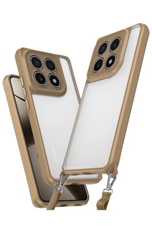 Uray store Xiaomi Mi 14T Pro Kılıf Penta Silikon Kılıf - Çöl Titanyum