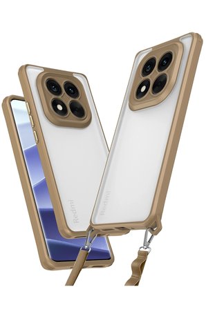 Uray store Xiaomi Redmi Note 14 Pro Plus Kılıf Penta Silikon Kılıf - Çöl Titanyum