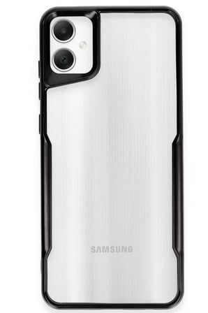 Uray store Samsung Galaxy A06 Kılıf Boyi Silikon Kapak - Siyah