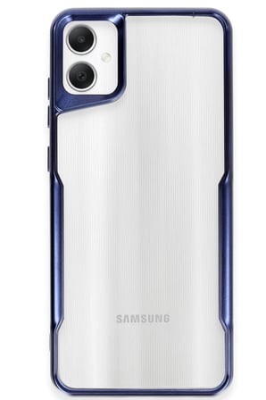 Uray store Samsung Galaxy A06 Kılıf Boyi Silikon Kapak - Lacivert