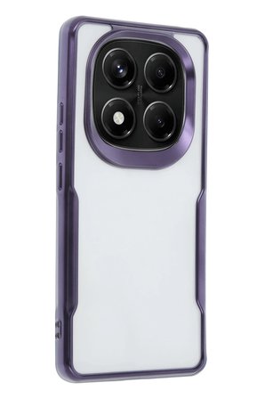 Uray store Xiaomi Redmi Note 14 Pro 5G Kılıf Boyi Silikon Kapak - Derin Mor