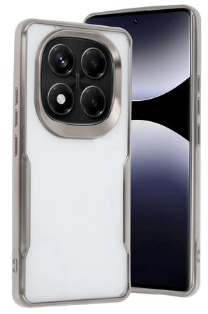 Uray store Xiaomi Redmi Note 14 Pro 5G Kılıf Boyi Silikon Kapak - Titan Gri