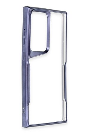 Uray store Samsung Galaxy S25 Ultra Kılıf Boyi Silikon Kapak - Lacivert