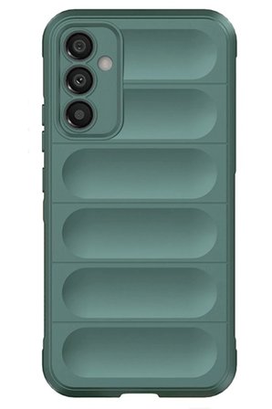 Uray store Samsung A56 Kılıf Optimum Silikon - Koyu Yeşil