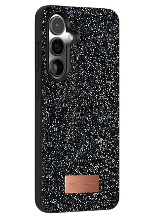 Onegif Samsung Galaxy S25 Bright Simli Kapak - Siyah