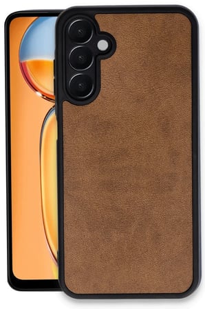 Uray store Samsung Galaxy A26 Kılıf Aras Deri Kapak - Taba