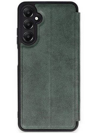Uray store Samsung Galaxy A26 Kılıf Flip Cover - Koyu Yeşil