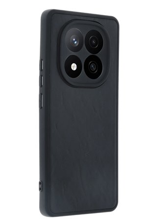 Uray store Xiaomi Redmi Note 14 Pro 5G Kılıf Aras Deri Kapak - Siyah