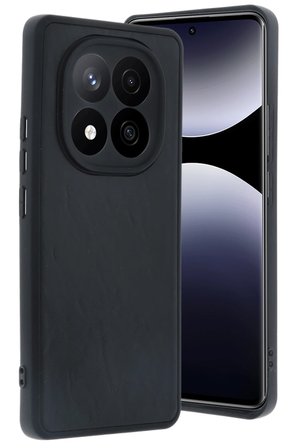 Uray store Xiaomi Redmi Note 14 Pro 5G Kılıf Aras Deri Kapak - Siyah