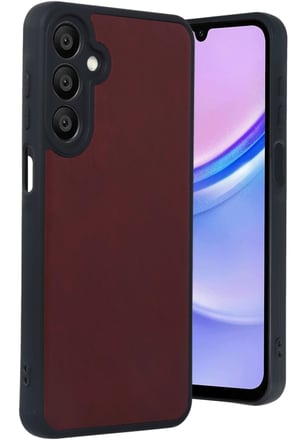 Uray store Samsung Galaxy A16 5G Kılıf Aras Deri Kapak - Bordo