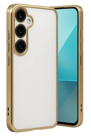 Uray store Samsung Galaxy A24 4G Prime Kılıf Razer Lensli Silikon - Gold