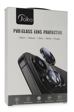 Joko Xiaomi Redmi Note 14 Pro 4G PVD Metal Kamera Lens - Siyah