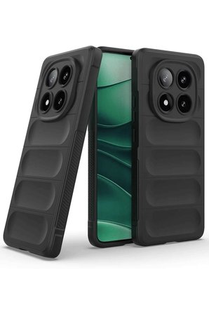 Uray store Xiaomi Redmi Note 14 Pro 4G Kılıf Optimum Silikon - Siyah