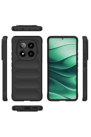 Uray store Xiaomi Redmi Note 14 Pro 4G Kılıf Optimum Silikon - Siyah