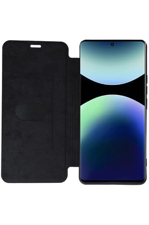 Uray store Xiaomi Redmi Note 14 Pro 4G Kılıf Flip Cover - Kırmızı