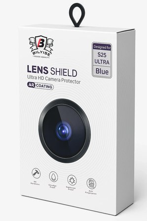 Uray store Samsung Galaxy S25 Ultra Bilvis Titan Kamera Lens - Lacivert