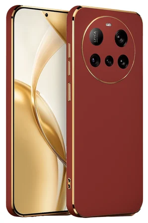 Uray store Xiaomi Mi 15 Ultra Kılıf Volet Silikon - Kırmızı