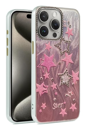 Uray store Apple iPhone 14 Pro Kılıf Blade Aynalı Desenli Kapak - Desen 7