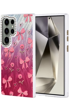 Uray store Samsung Galaxy S24 Ultra Kılıf Blade Aynalı Desenli Kapak - Desen 3