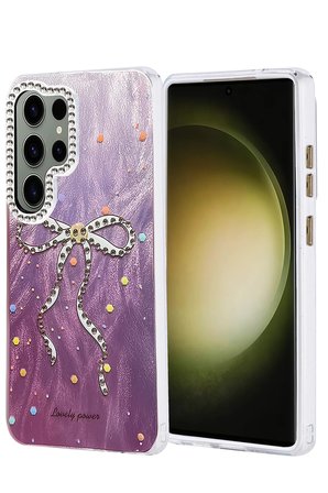 Uray store Samsung Galaxy S25 Ultra Kılıf Blade Aynalı Desenli Kapak - Desen 1