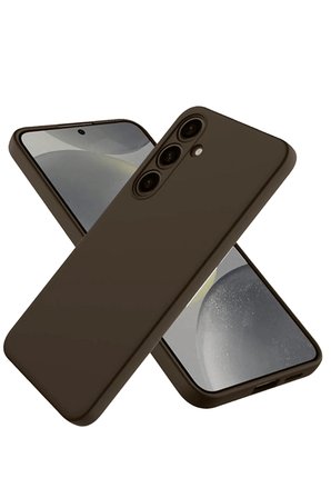 Uray store Samsung Galaxy A26 Kılıf First Silikon - Kahverengi