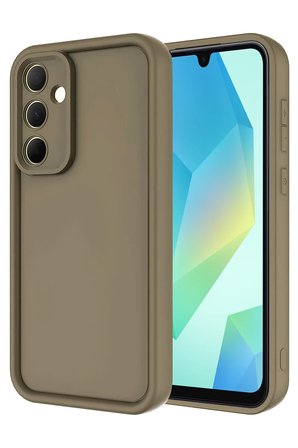 Uray store Samsung Galaxy A16 5G Kılıf Viera Silikon - Kahverengi