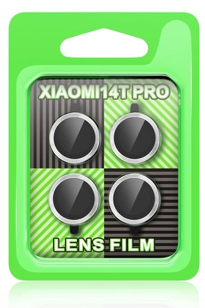 Uray store Xiaomi Mi 14T Pro Raze Metal Kamera Lens - Gümüş