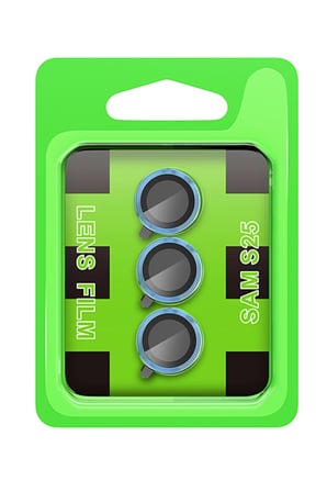 Uray store Samsung Galaxy S25 Plus Raze Metal Kamera Lens - Mavi