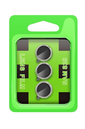 Uray store Samsung Galaxy S25 Plus Raze Metal Kamera Lens - Lacivert-Mavi
