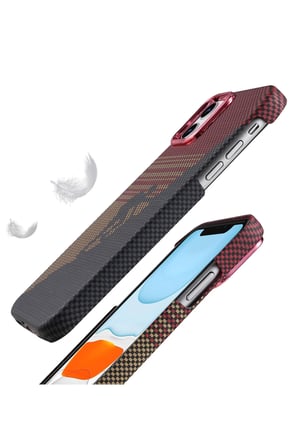 Uray store Apple iPhone 11 Vega Magsafe Kapak - Çöl Titanyum