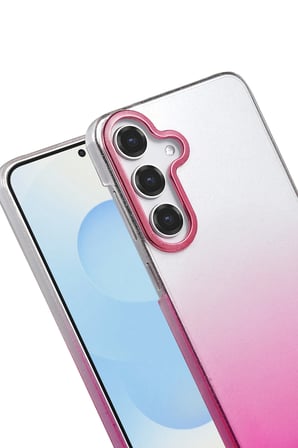 Uray store Samsung Galaxy A25 5G Glossy Kapak - Pembe